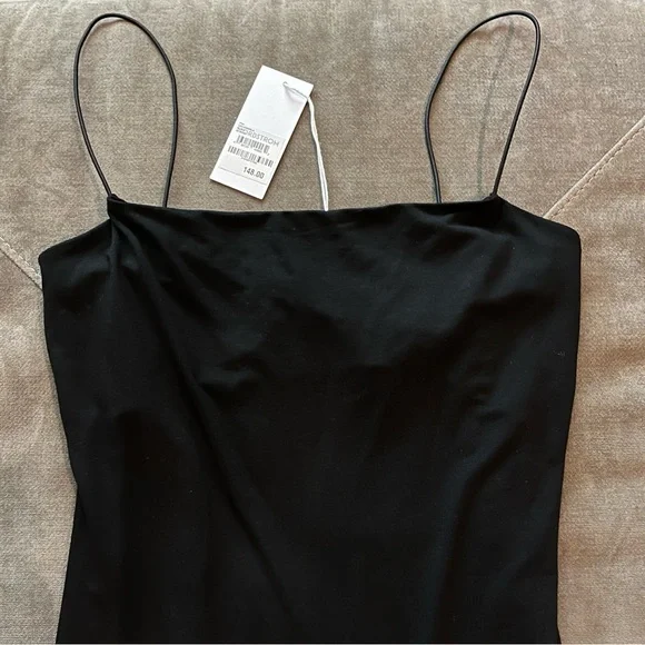 NWT Reformation Pavia Knit Dress - Black - Picture 8 of 9